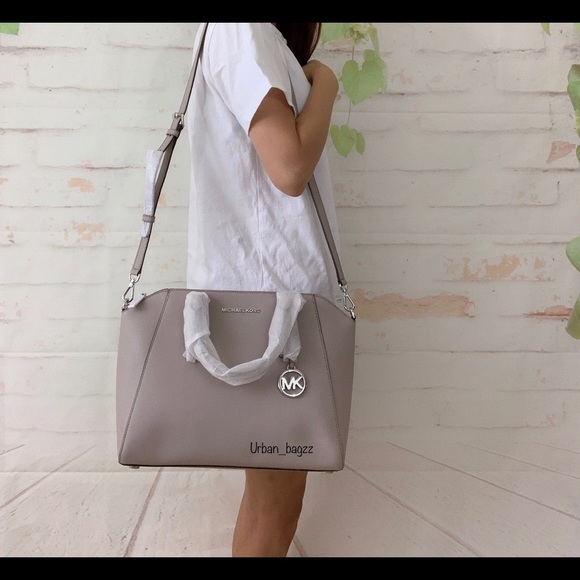 Michael Kors Ciara Large Top Zip Satchel - Picture 7 of 13